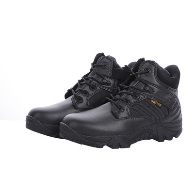 Chaussures tactiques imperméables à l'eau pour hommes chaussures de désert de combat chaussures de randonnée de cheville