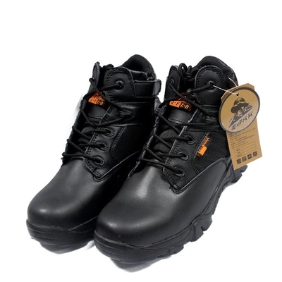 Chaussures tactiques imperméables à l'eau pour hommes chaussures de désert de combat chaussures de randonnée de cheville