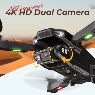 H16 Mini RC Drone HD Caméra Wifi Fpv sans pinceau Quadcopter pliable professionnel Drones jouets pour enfants 14Y+