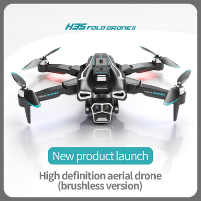Professionnel 4K HD ESC à double caméra Mini Drone H35 Flux optique sans pinceau WIFI Quadcopter Évitement d'obstacles télécommande