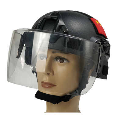Casque anti-émeute hautement flexible avec une protection et un confort améliorés