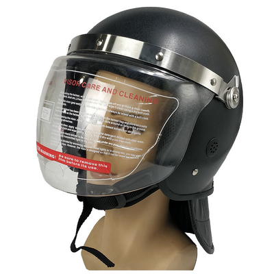 Casque anti-émeute hautement flexible avec une protection et un confort améliorés
