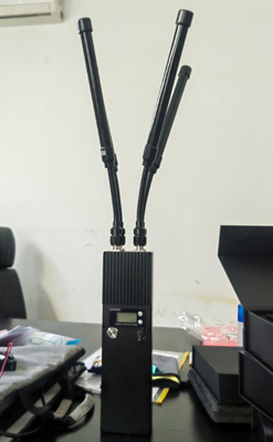 2024 Nouveau appareil de brouillage de signal de drone portable avec 4 canaux