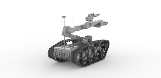 Un robot intelligent et polyvalent pour l'élimination des explosifs