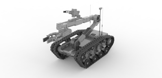 Un robot intelligent et polyvalent pour l'élimination des explosifs