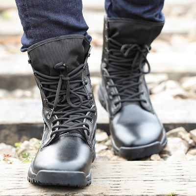 Bottes tactiques avec support de cheville pour le personnel de sécurité