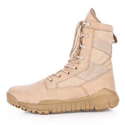 Chaussures de combat en cuir résistant au glissement avec semelle en caoutchouc absorbant les chocs
