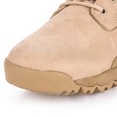 Chaussures de combat en cuir résistant au glissement avec semelle en caoutchouc absorbant les chocs