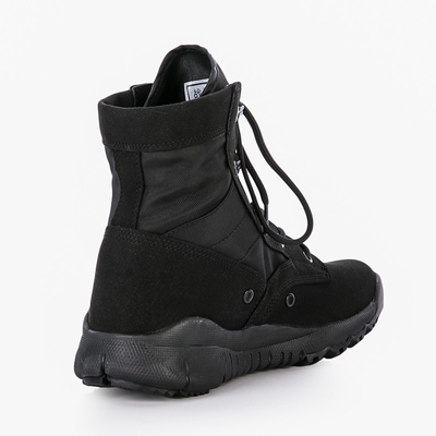 Bottes tactiques de combat pour hommes à doublure de coton respirante pour les activités de plein air