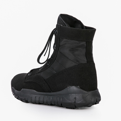 Bottes tactiques de combat pour hommes à doublure de coton respirante pour les activités de plein air