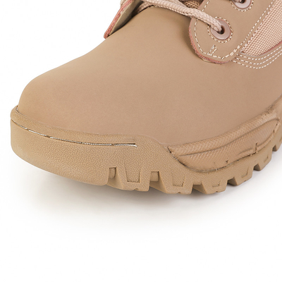 Chaussures de combat en cuir résistant au glissement avec semelle en caoutchouc absorbant les chocs