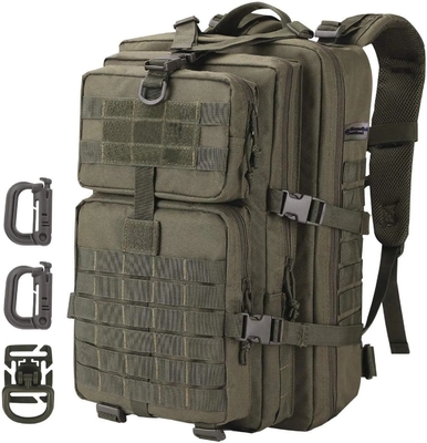 Alpinisme randonnée sac tactique gymnase sport intérieur fermeture à glissière poche 600D polyester rangement de voyage sac à dos tactique