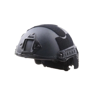Casque balistique tactique à fibres d'aramide de résistance rapide avec protection NIJ niveau IIIA