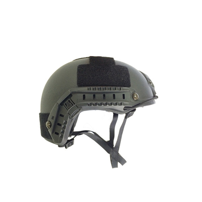 Casque balistique tactique à fibres d'aramide de résistance rapide avec protection NIJ niveau IIIA