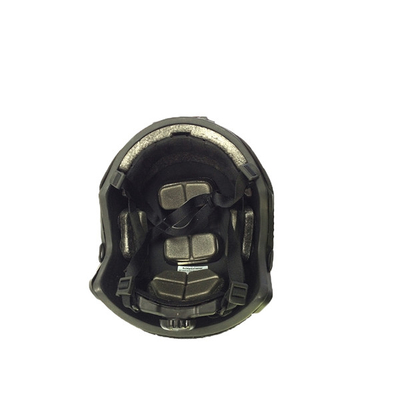 Casque balistique tactique à fibres d'aramide de résistance rapide avec protection NIJ niveau IIIA