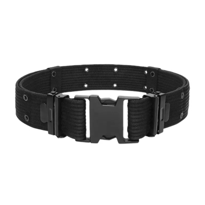 Noir à libération rapide Extérieur imperméable à l'eau PP Cordon personnalisé ceinture tactique pour hommes entraînement tactique sports de plein air et randonnée