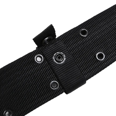 Noir à libération rapide Extérieur imperméable à l'eau PP Cordon personnalisé ceinture tactique pour hommes entraînement tactique sports de plein air et randonnée