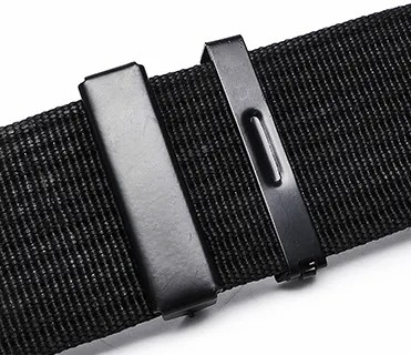 Noir à libération rapide Extérieur imperméable à l'eau PP Cordon personnalisé ceinture tactique pour hommes entraînement tactique sports de plein air et randonnée
