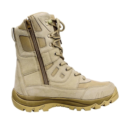 Couleur bronze pour homme, en acier, sécurité des orteils, cuir, confortable, étanche, antidérapant, bottes de chasse