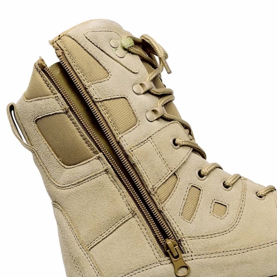 Couleur bronze pour homme, en acier, sécurité des orteils, cuir, confortable, étanche, antidérapant, bottes de chasse