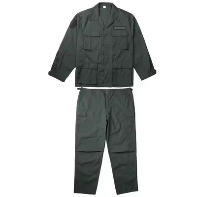 Logo personnalisé BDU Combat Suit Solid Uniforme tactique vert profond