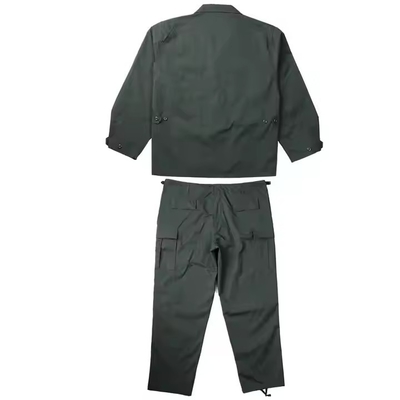Logo personnalisé BDU Combat Suit Solid Uniforme tactique vert profond