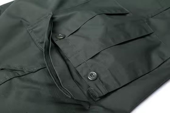 Logo personnalisé BDU Combat Suit Solid Uniforme tactique vert profond