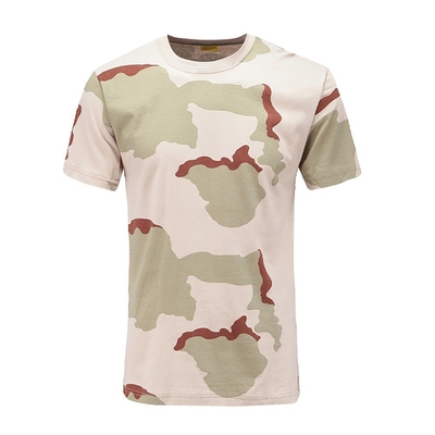 Chine Xinxin fabricant camouflage cou rond coton pur manches courtes T-shirt de formation tactique
