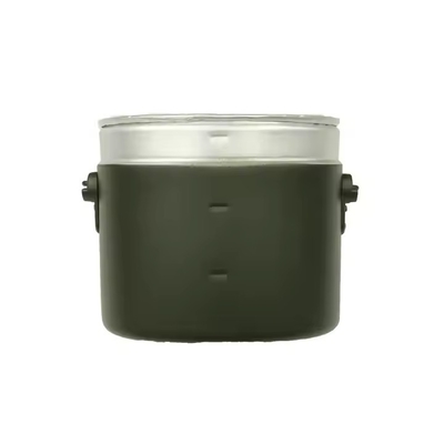 Canteen tactique bouilloire en aluminium vert olivier 3 pièces boîte à lunch équipement tactique de plein air