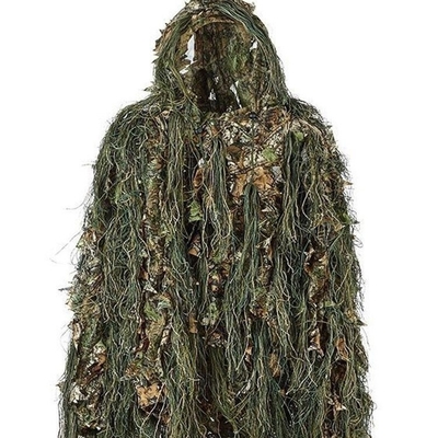 Chine Xinxin Chasse tactique en plein air Entraînement durable Camouflage imperméable à l'eau Respirant 3D Leaf Ghillie