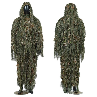 Chine Xinxin Chasse tactique en plein air Entraînement durable Camouflage imperméable à l'eau Respirant 3D Leaf Ghillie