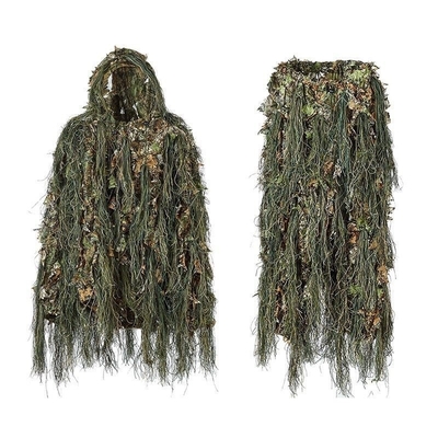 Chine Xinxin Chasse tactique en plein air Entraînement durable Camouflage imperméable à l'eau Respirant 3D Leaf Ghillie