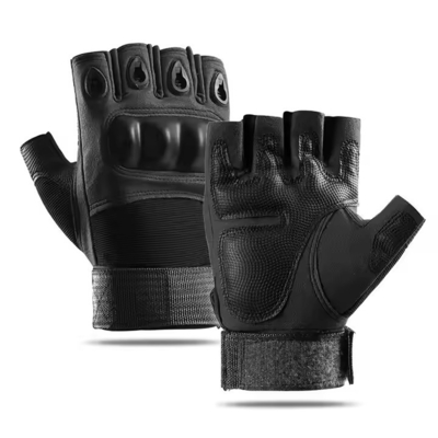 Gants anti-dérrapants légers sans doigts équipement tactique pour les activités de plein air