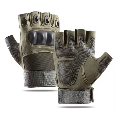 Gants anti-dérrapants légers sans doigts équipement tactique pour les activités de plein air