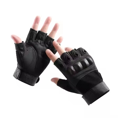 Gants anti-dérrapants légers sans doigts équipement tactique pour les activités de plein air