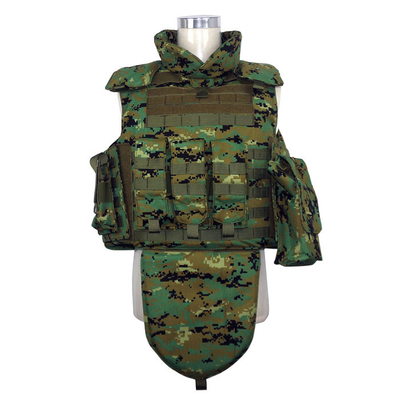 Veste tactique de combat multicam avec ceintures de taille réglables et épaules amovibles