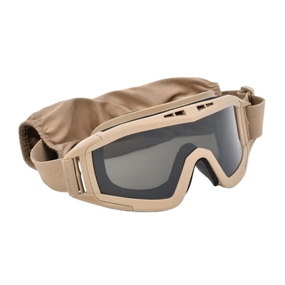 Tacticak équipement de plein air lunettes de protection pour les yeux anti-brouillard lunettes de chasse vélo
