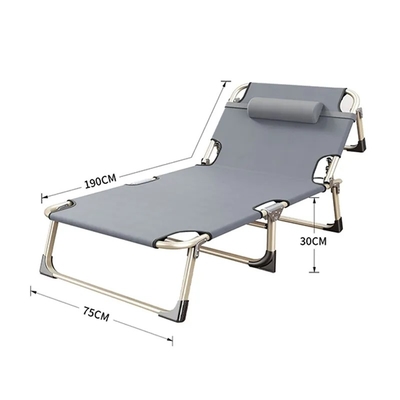Équipement tactique pour l'extérieur Chaise de lit pliante 800D en tissu Porteur de charge 200 kg-300 kg pour les activités de plein air