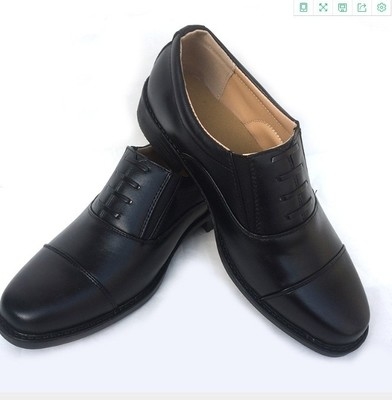 Vêtements de bureau en cuir authentique