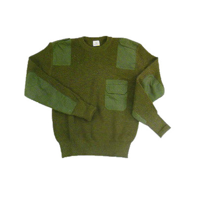 Uniforme personnalisé poche de poitrine V-Neck Tricoté porter pullover tactique porter pull