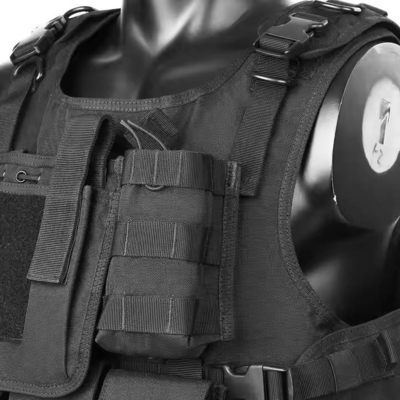 Équipement tactique multifonctionnel fournitures modulaires gilet de sécurité