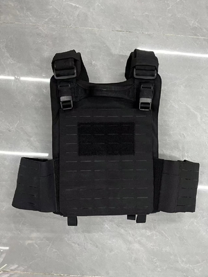 Armure tactique de gilet de M-3XL NIJ IIIA de camouflage ballistique militaire de noir