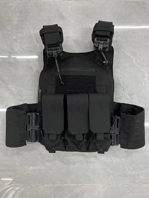 Armure tactique de gilet de M-3XL NIJ IIIA de camouflage ballistique militaire de noir