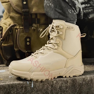 Paname Sole Combat Bottes tactiques Bottes antichoc Bottes de police Bottes noires