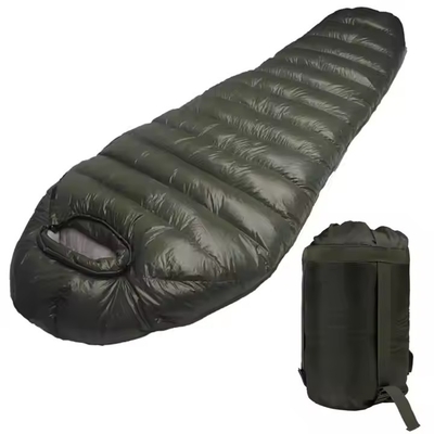 Sac de couchage d'hiver Sac de couchage imperméable pour camping en plein air Randonnée pour adulte