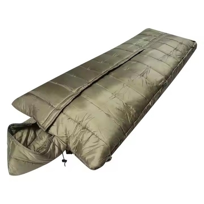 Personnalisé Camping en plein air Randonnée Légère imperméable à l'eau Unisexe hivernal Sac de couchage en capuchon