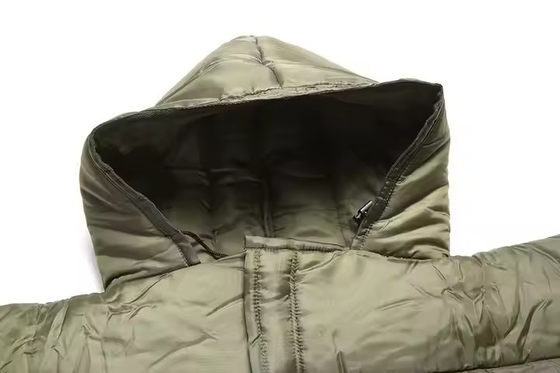 Personnalisé Camping en plein air Randonnée Légère imperméable à l'eau Unisexe hivernal Sac de couchage en capuchon