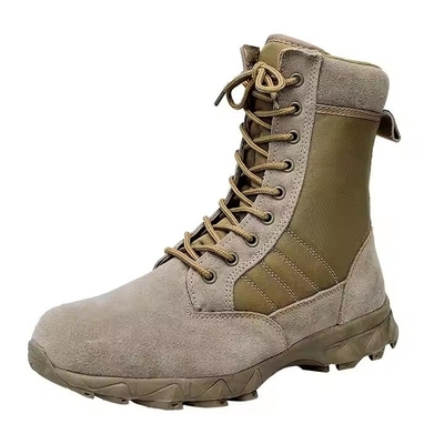 Chaussures tactiques en cuir et en nylon chaussures de sport confortables