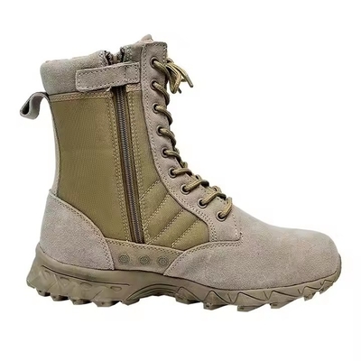 Chaussures tactiques en cuir et en nylon chaussures de sport confortables