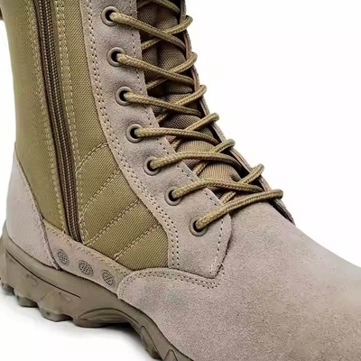 Chaussures tactiques en cuir et en nylon chaussures de sport confortables